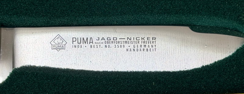 Puma Jagdnicker Mod. 3589 im Original Sammlerzustand – Bild 2