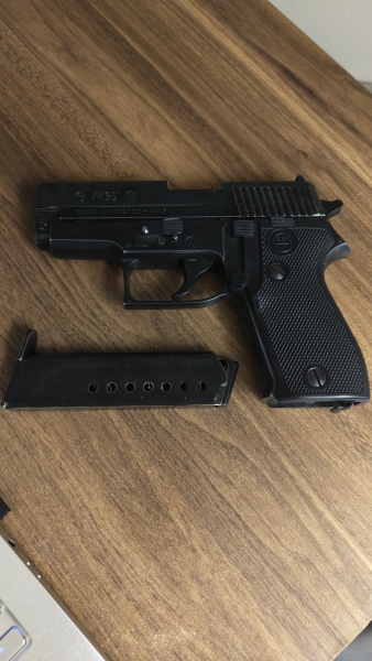 Geco P35 Cal. 35 PTB 456 m. Zubehör top gepflegte Schreckschusspistole selten !!! – Bild 4