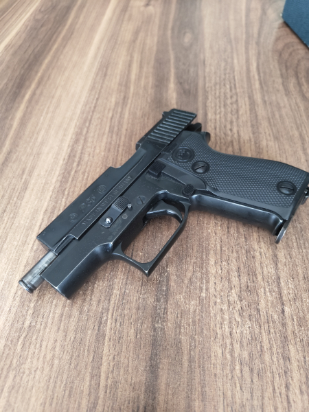 Geco P35 Cal. 35 PTB 456 m. Zubehör top gepflegte Schreckschusspistole selten !!! – Bild 5