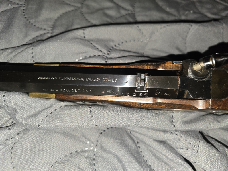 Vorderlader Pistole .45 Eibar Spain – Bild 4