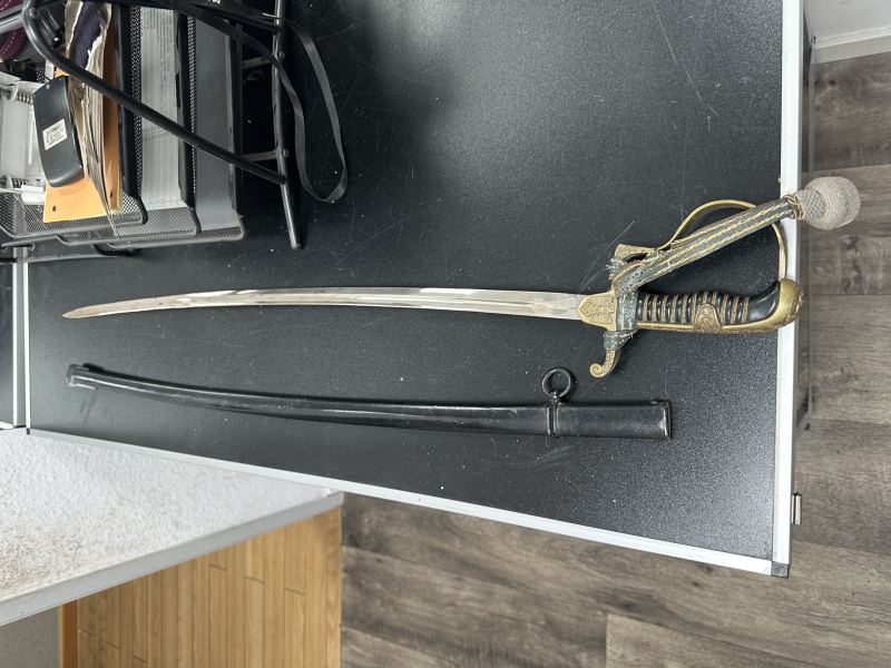 Alter deutscher Offizierssäbel – Bild 2