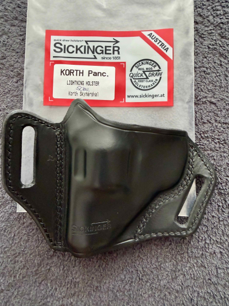 Sickinger-Holster für den legendären Korth Sky-Marshal, fabrikneu! – Bild 2