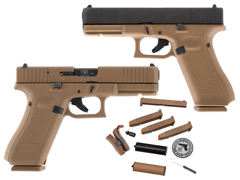 LIMITIERT Glock 17 Gen5 SV Double Set 9mm P.A.K. Koffer Messer 4 Magazine – bilde 2