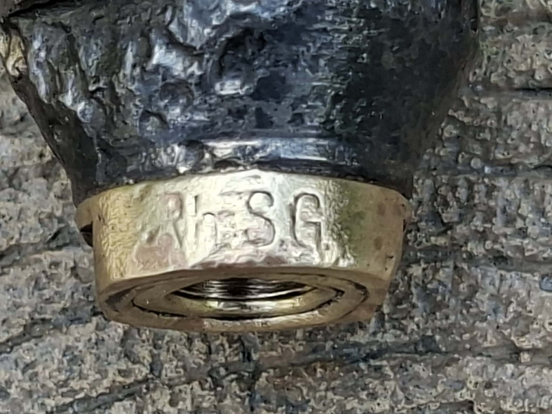 DEKO 3,7 cm Pz.Gr Deutsche frühes Modell- ORIGINAL WW 2 – Bild 6
