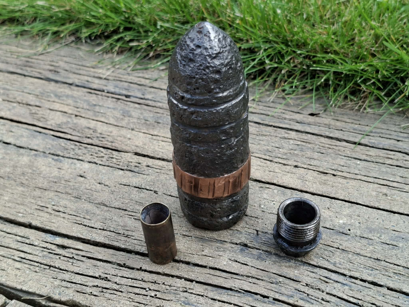 DEKO 3,7 cm Pz.Gr Russisch - ORIGINAL WW 2 – Bild 4