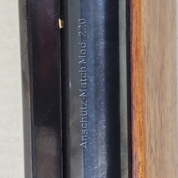 Luftgewehr Anschütz Match Modell 220 Rarität – immagine 5