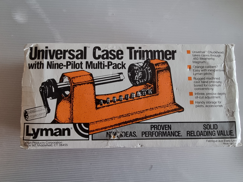 Lyman Universal Carbide Case Trimmer – imagen 5