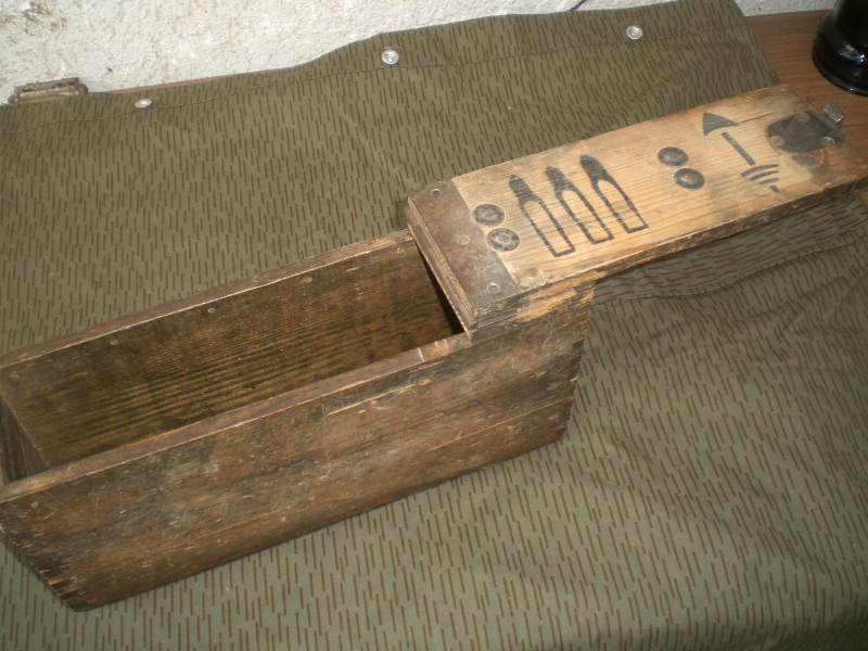 Holz MG Gurtkasten für MG 08 oder Schwarzlose 1. Weltkrieg – Bild 4