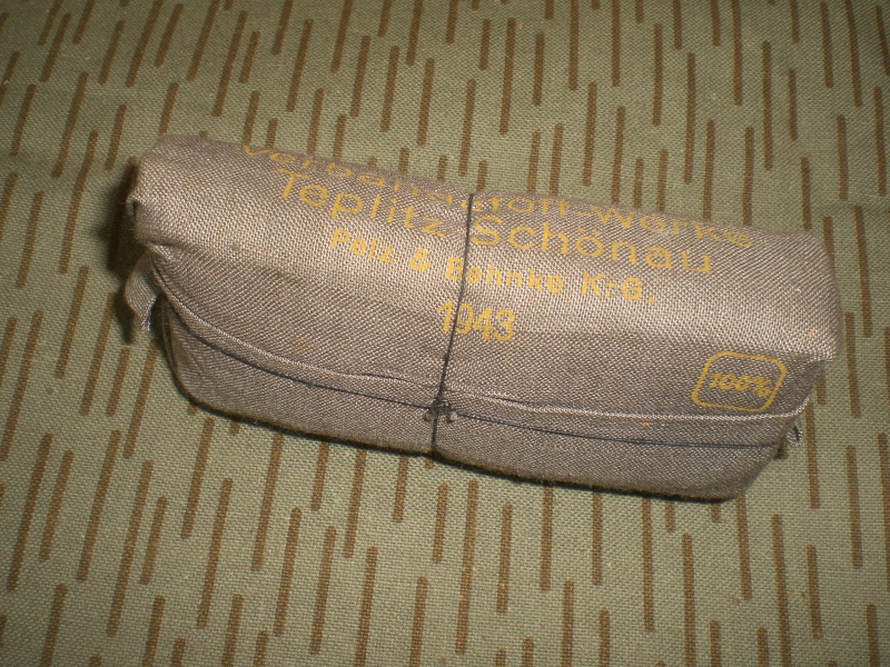 Wehrmachts Verbandpäckchen 2. Weltkrieg – 3. kép
