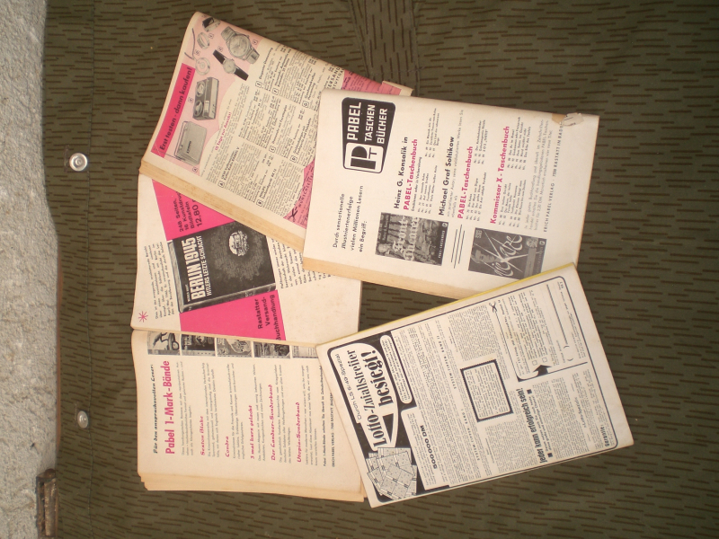 Antiquarisches Buch: Konvolut Landserhefte 50er Jahre – Bild 2