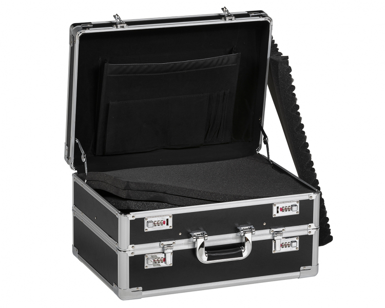 B-W berwall FC 050 Twin XL Waffenkoffer Doppel Pistolenkoffer Kurzwaffenkoffer Alukoffer case gun – imagen 3