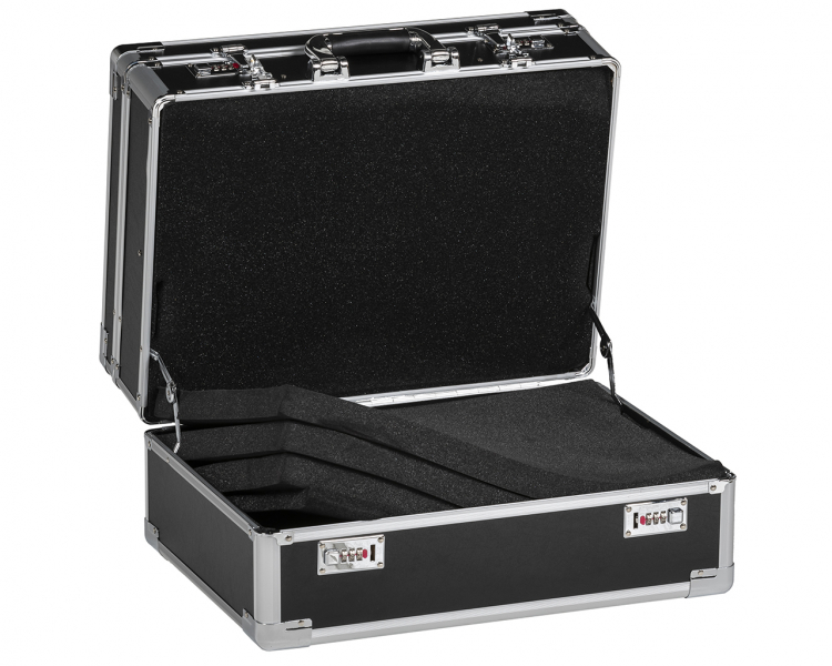 B-W berwall FC 050 Twin XL Waffenkoffer Doppel Pistolenkoffer Kurzwaffenkoffer Alukoffer case gun – imagen 4