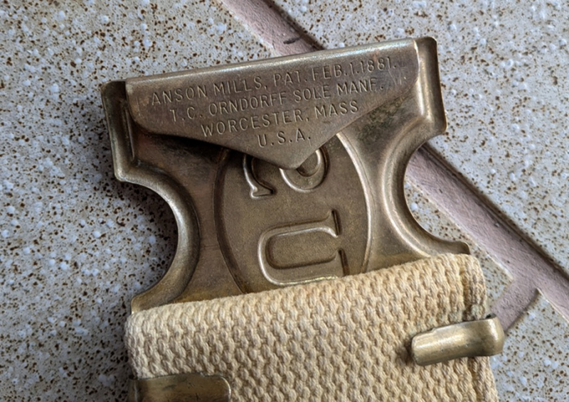 REPLIK EINES US MILLS BELT FÜR SCHROT-, REVOLVER- UND GEWEHRPATRONEN - SUPER FÜR CAS SHOOTER!!! – Bild 2