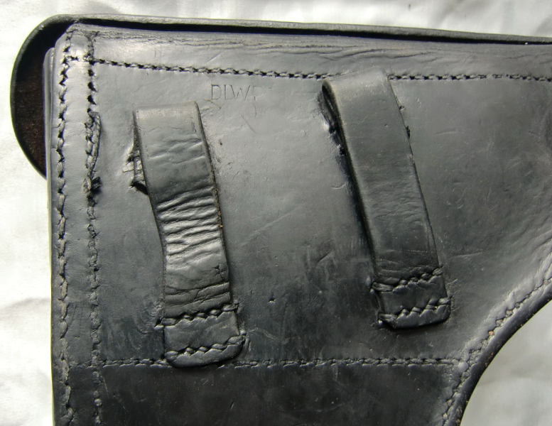 LEDER-KOFFERHOLSTER FÜR EINE P38, HERSTELLERCODE: DLWP, AB 1,--EUR STARTGEBOT!! – Bild 3