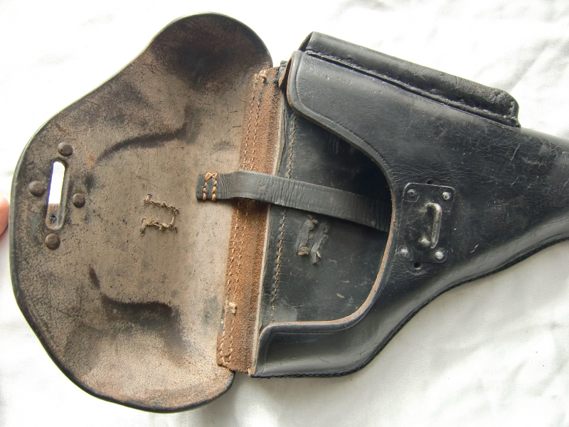 LEDER-KOFFERHOLSTER FÜR EINE P38, HERSTELLERCODE: DLWP, AB 1,--EUR STARTGEBOT!! – Bild 4