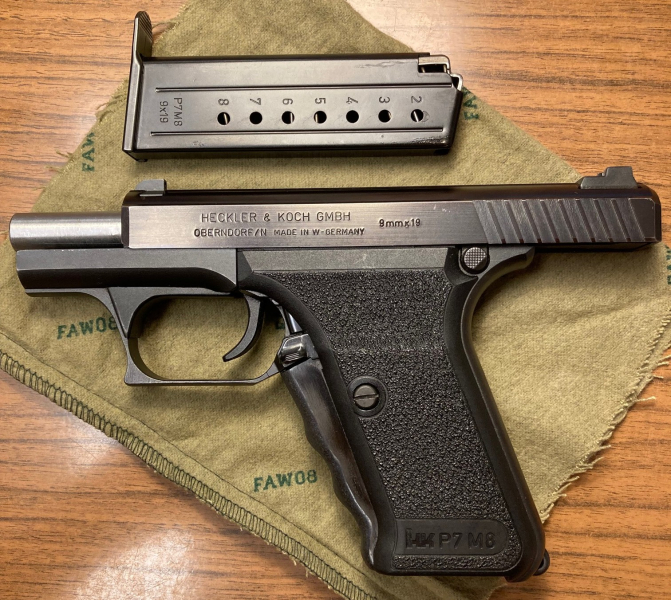 Heckler & Koch P7M8, Kal. 9mm Luger – nuotrauka 4