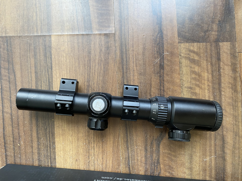 Zielfernrohr 1,25-4,5x26 LPVO / Optik / Leuchtabsehen – Bild 2