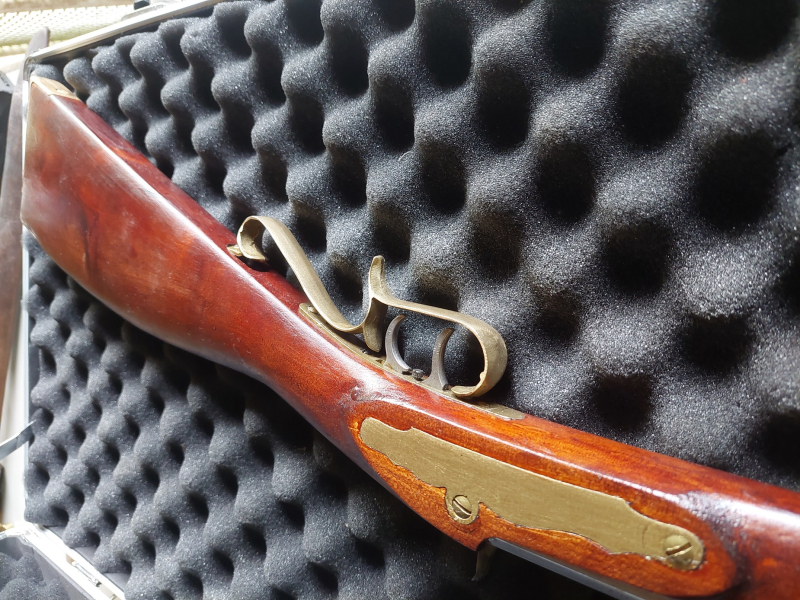 Pennsylvania Rifle Cal.45 mit Stecher-Abzug im Nußholzschaft – billede 3