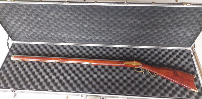 Pennsylvania Rifle Cal.45 mit Stecher-Abzug im Nußholzschaft – billede 2
