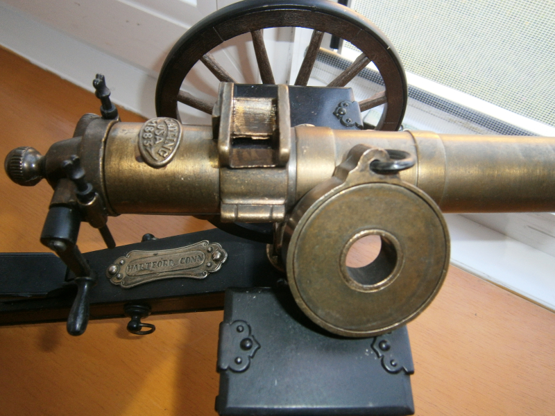 GATLING GUN USA 1883 GROSSMODELL – billede 5