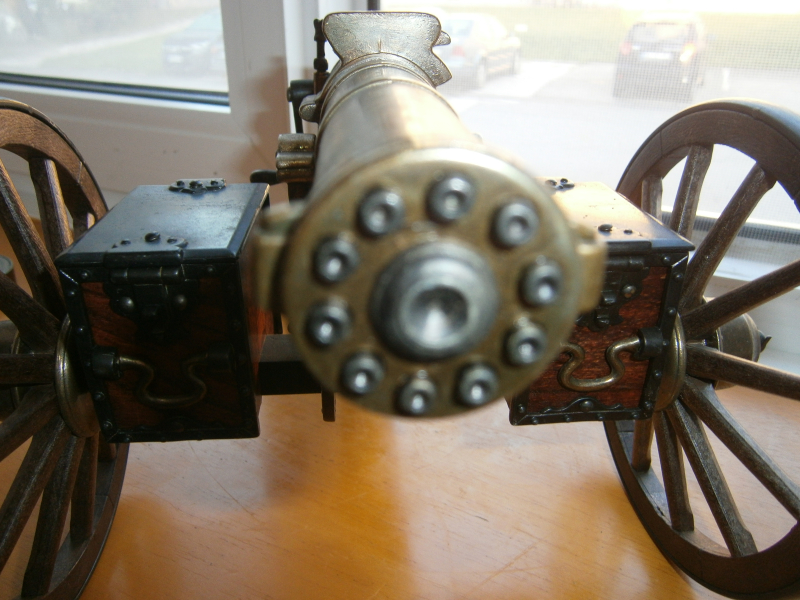 GATLING GUN USA 1883 GROSSMODELL – billede 6