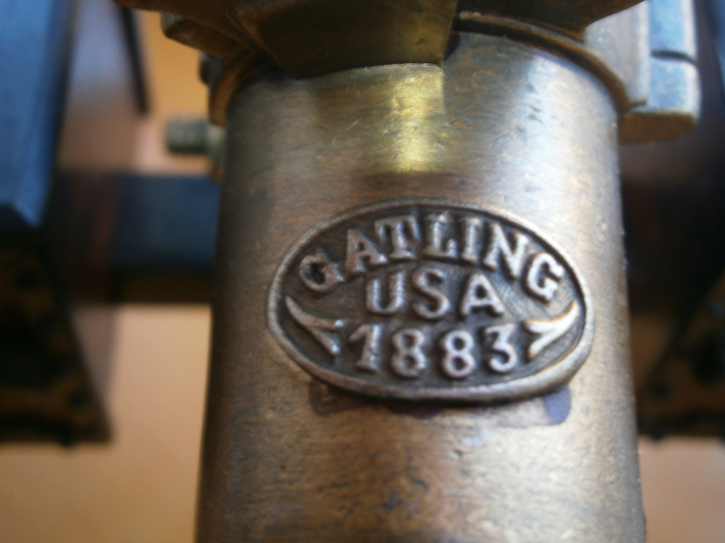 GATLING GUN USA 1883 GROSSMODELL – billede 3