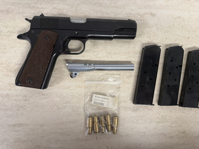 Norinco 1911 Kal. 45ACP und 4mm M20 – Bild 3