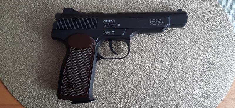 Airsoft Pistole APS-A 6mm BB - Stechkin – pilt 2
