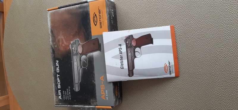Airsoft Pistole APS-A 6mm BB - Stechkin – pilt 3
