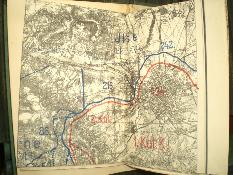Antiquarisches Buchkonvolut: Reichsarchiv - die Schlachten des Weltkrieges 1914-18 – Bild 3