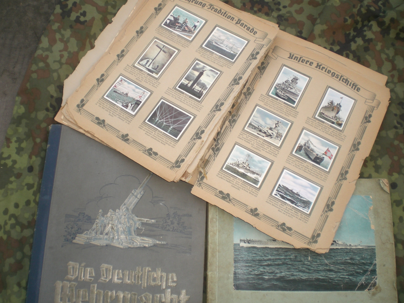 Antiquarisches Buch: konvolut Sammelbilderalben Wehrmacht und Marine aus den Dreissiger Jahren – Bild 2
