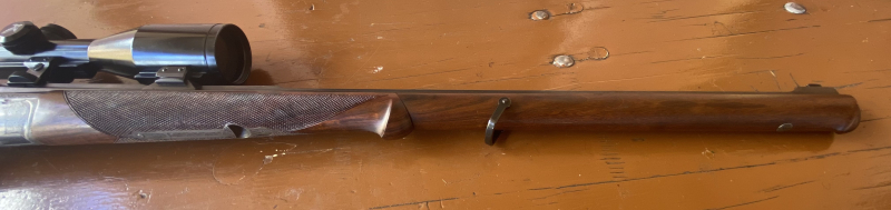 wie neu: Ischler Stutzen Seitenschloß Hahn Kipplaufstutzen Otto Baier Linden 6,5x57R Zeiss – Bild 6