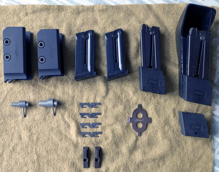 Sportpistole WALTHER GSP mit Wechselsystem in Kaliber .22 lr und .32 S&W l WC mit viel Zubehör – Bild 3