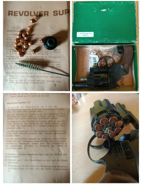 Revolver Super 777 mit Zubehör – Bild 2