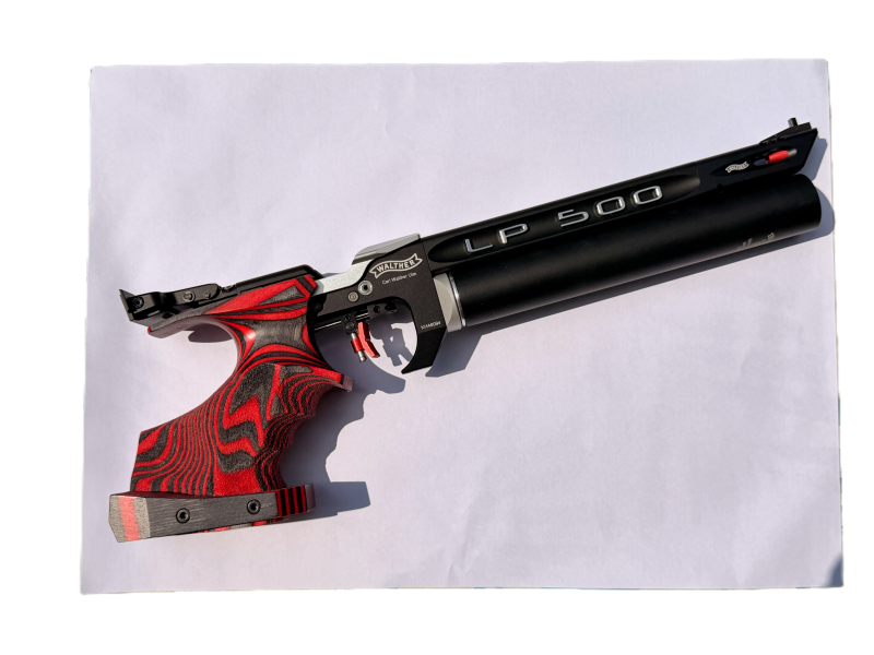 Walther LP500 Meister Manufactur, (RedDevil) 2X Alu-Kartusche – Bild 2