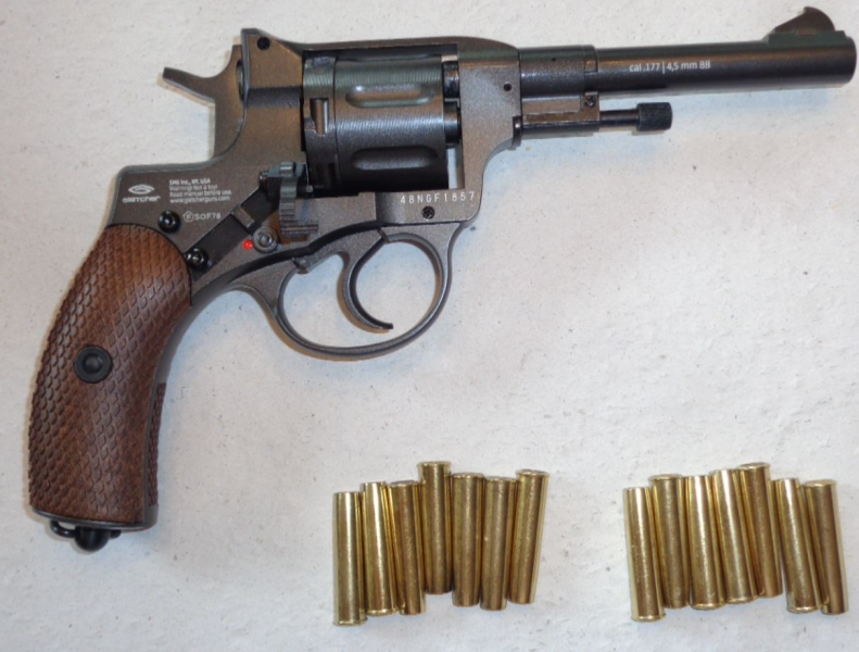 Umarex Gletcher 4,5mm BB - Nachbau Nagant Revolver, 7schüssig – Bild 2