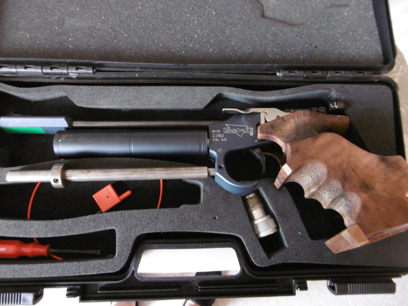 Pressluft Matchpistole Anschütz SAM M10 – billede 4