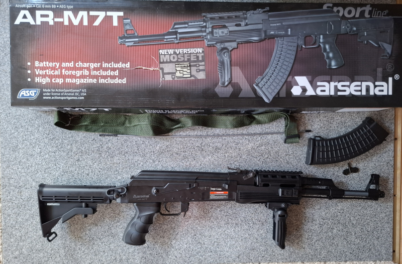 ASG Arsenal AR-M7T S-AEG (MOSFET Version) in OVP – billede 2