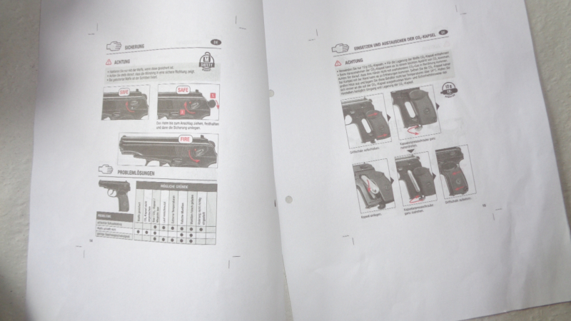 Makarov Co2, 4,5mm BB, Ganzmetall, Blowback – obrázek 4