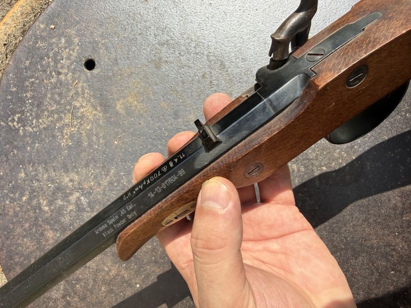 Ardesa Spain Pioneer P. 1-16" Vorderladerpistole Kal. 45 – Bild 4