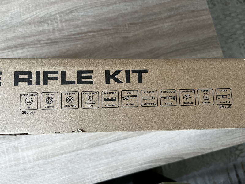 UX NOTOS PCP CARBINE RIFLE KIT, 4,5mm – Bild 5