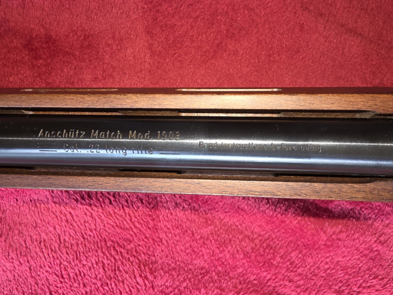 Anschütz 1903 Kleinkaliber-Matchgewehr – Kaliber .22 l.r. – Bild 3