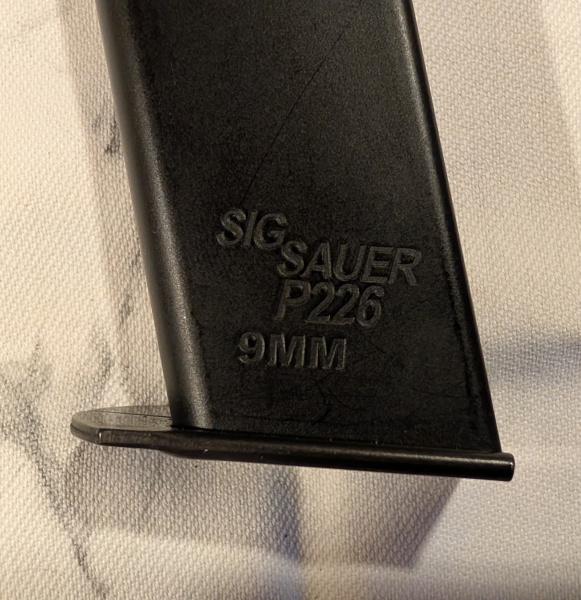 Sig Sauer Magazin für P226 | X-Five | X-Six | X-Series | 9mm Luger | 15 Schuss – afbeelding 2