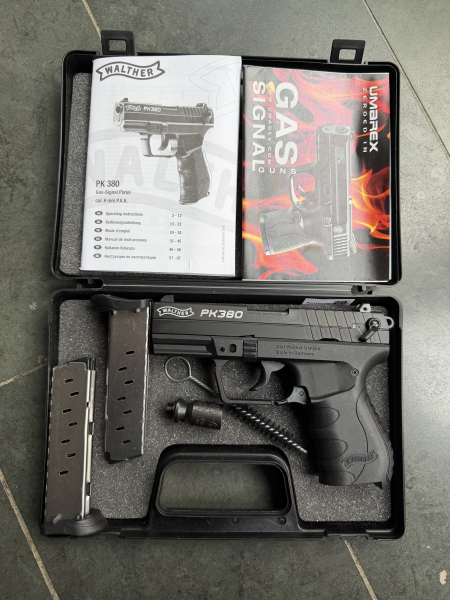 Umarex Walther PK 380 Pistole 9 mm Gas- und Platzpatronen – billede 3