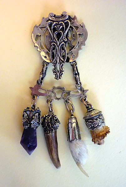 Charivari Trachtenschmuck Rockstecker Anhänger Silber 835 – stampa 4