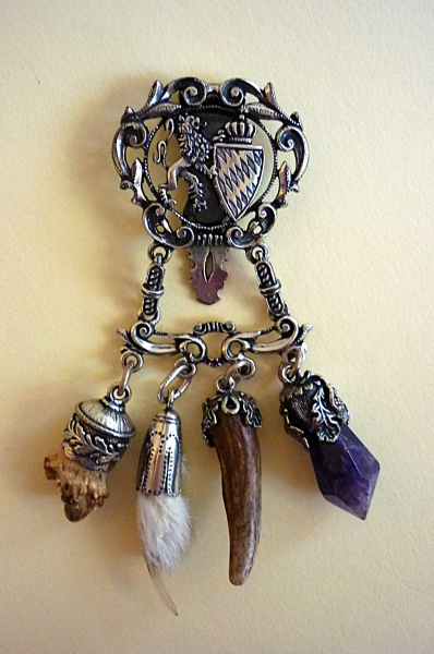 Charivari Trachtenschmuck Rockstecker Anhänger Silber 835 – stampa 3