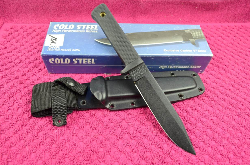 Sammlerstück!!!!! Originalverpacktes, unbenutztes Cold Steel SRK #38CK – Bild 2