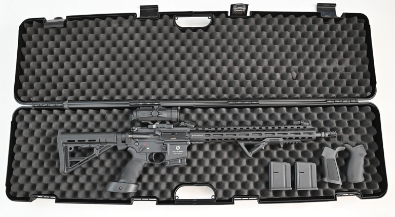 Selbstladebüchse Schmeisser AR-15, Kaliber .223Remington, Steiner T 432 4x32, zwei Reservemagazine – Bild 6