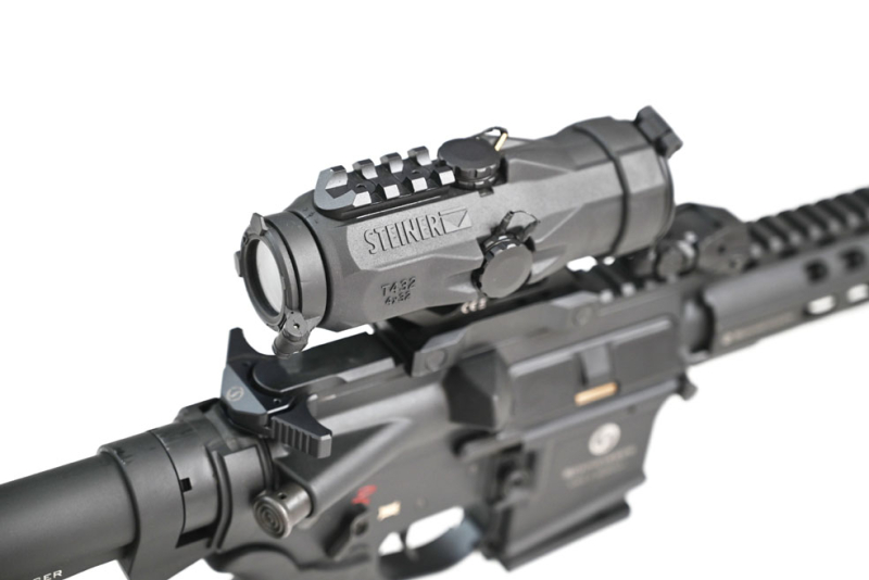 Selbstladebüchse Schmeisser AR-15, Kaliber .223Remington, Steiner T 432 4x32, zwei Reservemagazine – Bild 3