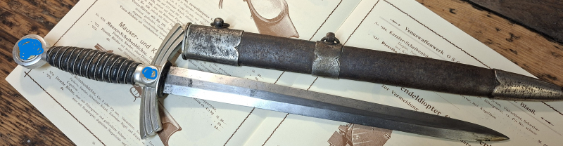 " Borddolch " 2WK Wehrmacht- Luftwaffe Org. – Bild 4